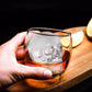 🧊💀 Forma de silicone DIY para gelo em formato de caveira – grande caveira de gelo de derretimento lento para whisky e coquetéis – molde multiuso de grau alimentício