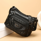 👜50% DE DESCONTO! ✨ Bolsa tiracolo em couro PU macio – vários bolsos, compartimento principal espaçoso e alça ajustável, 4 cores 👜✨