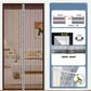 🦟 50% DE DESCONTO 🧲 Porta mosquiteira magnética reforçada – Instalação fácil sem perfuração – Anti-insetos, passagem mãos livres e compatível com portas de até 210 cm 🚪