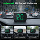 Velocímetro GPS Head-Up Display universal para carro