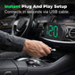 Velocímetro GPS Head-Up Display universal para carro