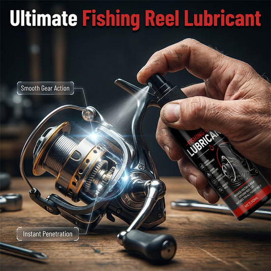 🎣 Limpador Tudo-em-Um para Manutenção de Carretos de Pesca 🧴