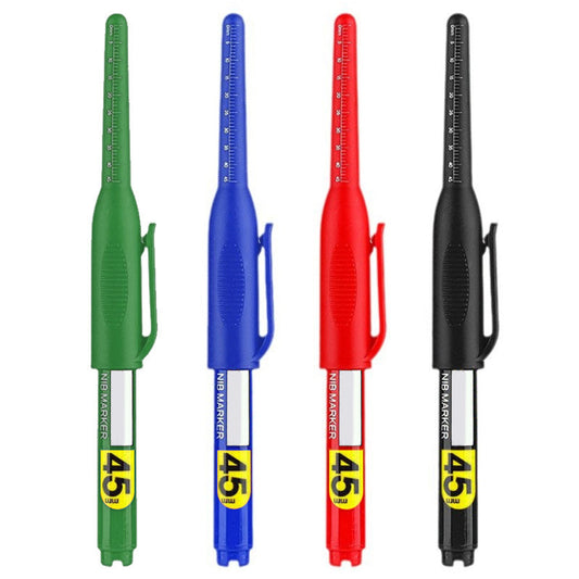 📢📢 50% DE DESCONTO! ⏰ Marcador para Furos Profundos com Ponta Longa de 45 mm