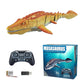 Brinquedo Mosassauro RC 2.4G com natação e jato de água