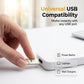 Luz noturna LED USB mini portátil