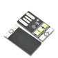 Luz noturna LED USB mini portátil