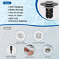 Universal Pop-Up Sink Drain Stopper with Strainer