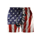 Men's Patriotic Printed Swim Trunks